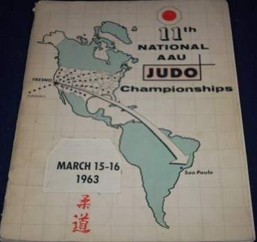 1963 National A.A.U. Judo Championships Program